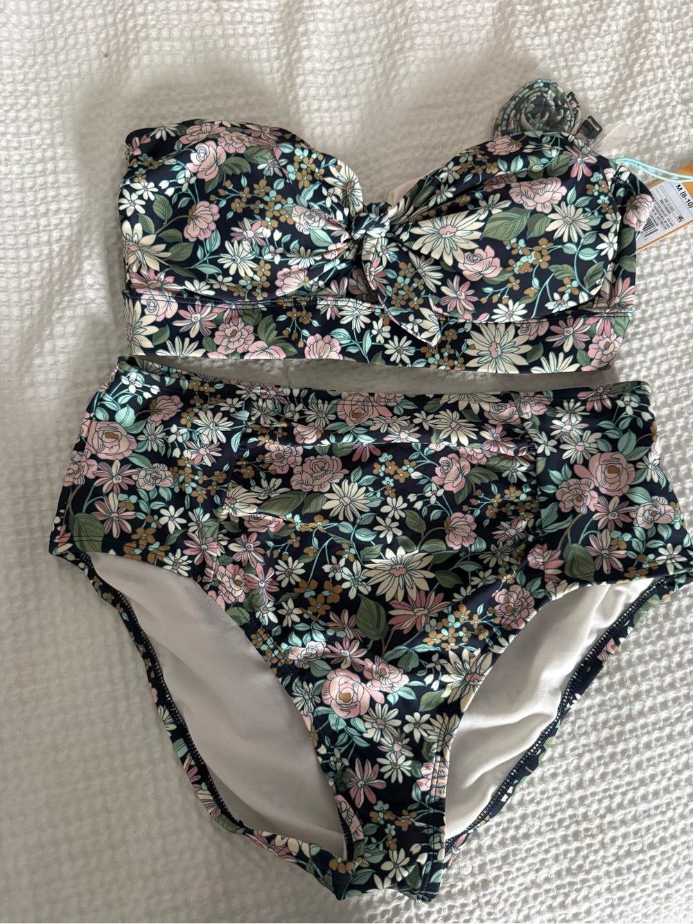 Kona Sol Floral Print Bikini Set - Picture 9 of 9